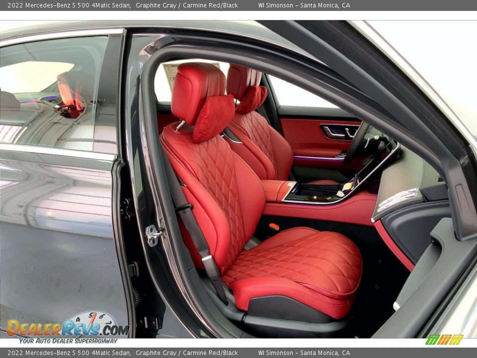 Front Seat of 2022 Mercedes-Benz S 500 4Matic Sedan Photo #5