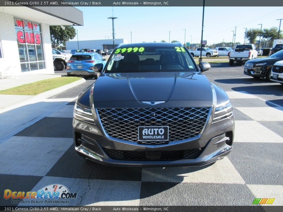 2021 Genesis GV80 2.5T AWD Himalayan Gray / Black Photo #2