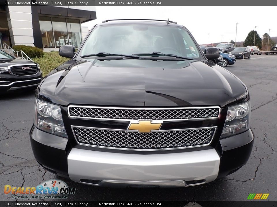 2013 Chevrolet Avalanche LT 4x4 Black / Ebony Photo #3