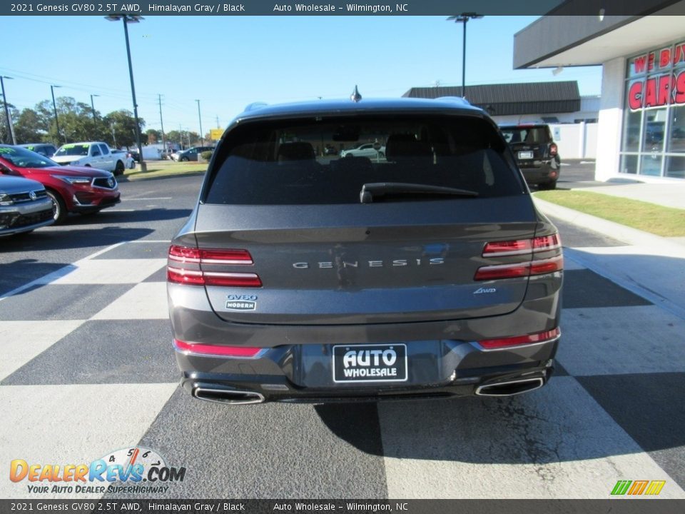 2021 Genesis GV80 2.5T AWD Himalayan Gray / Black Photo #4