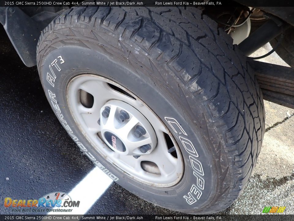 2015 GMC Sierra 2500HD Crew Cab 4x4 Summit White / Jet Black/Dark Ash Photo #5