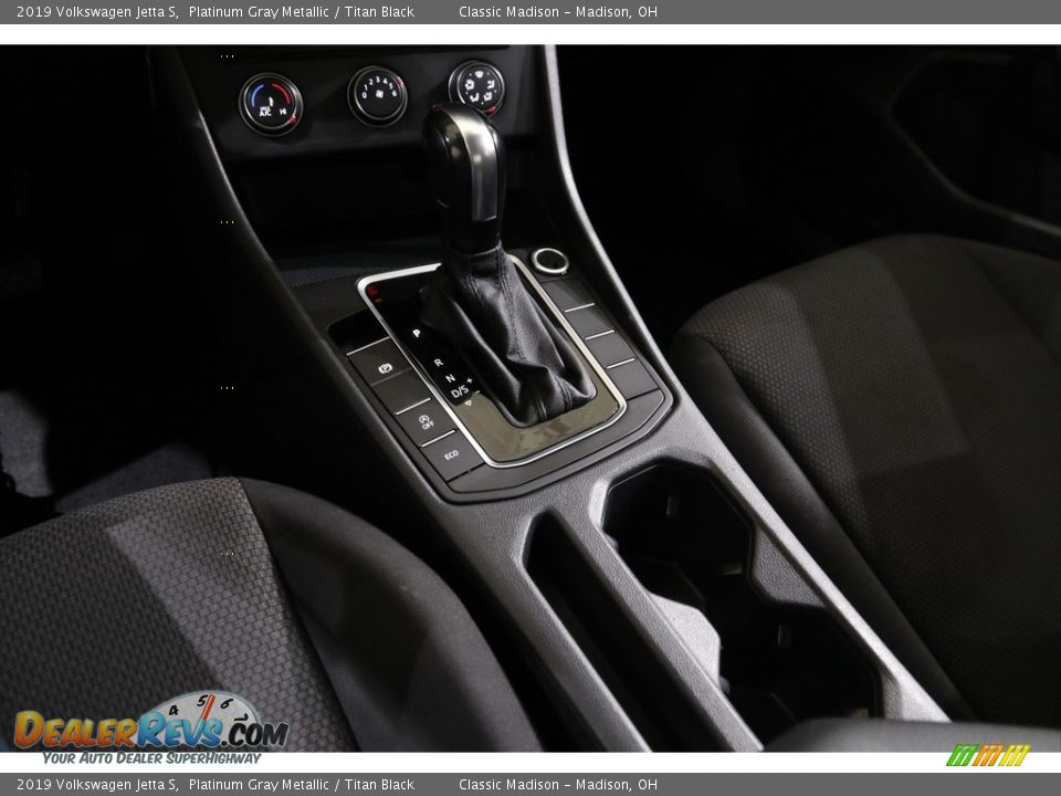 2019 Volkswagen Jetta S Platinum Gray Metallic / Titan Black Photo #12