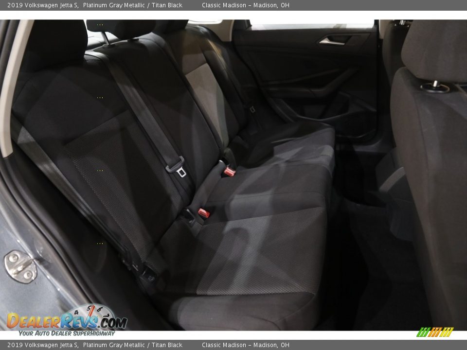 2019 Volkswagen Jetta S Platinum Gray Metallic / Titan Black Photo #14
