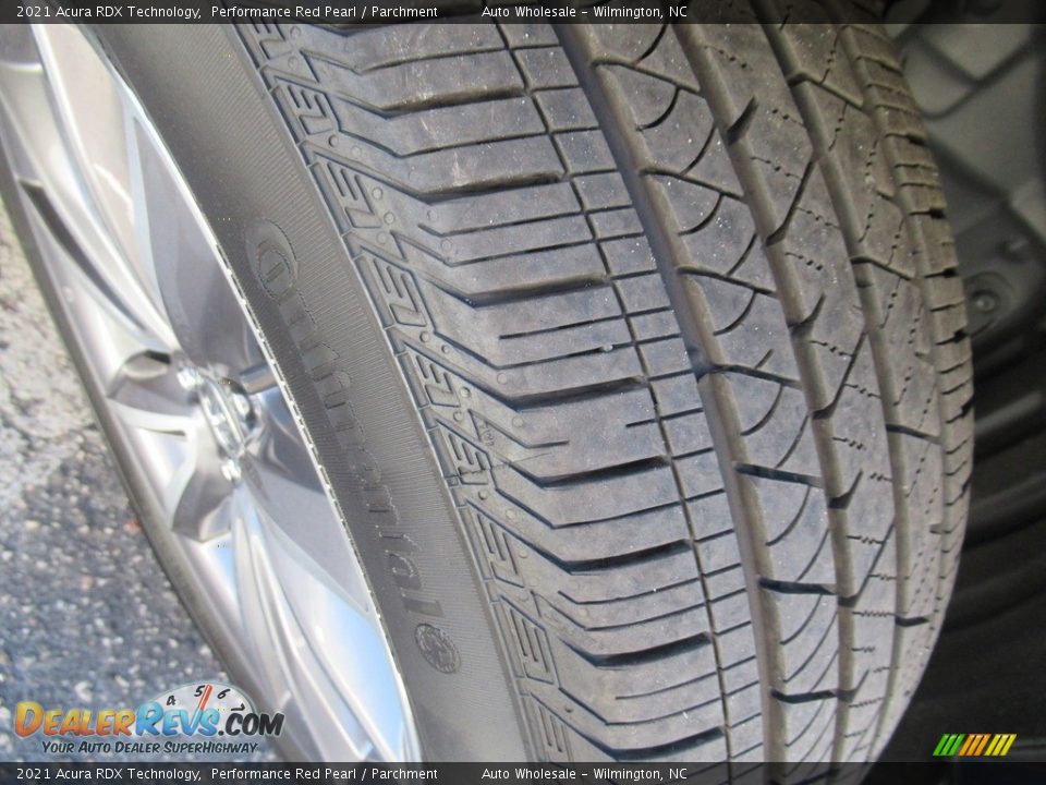 2021 Acura RDX Technology Performance Red Pearl / Parchment Photo #8