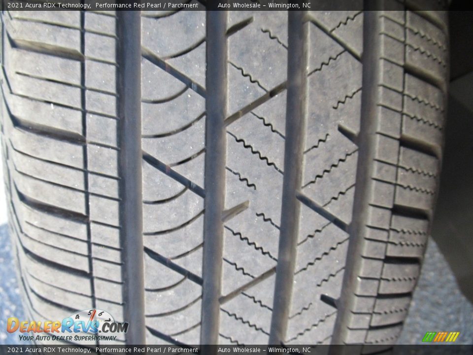 2021 Acura RDX Technology Performance Red Pearl / Parchment Photo #9