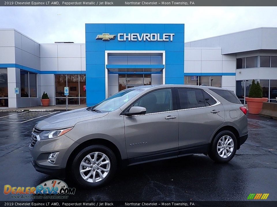 2019 Chevrolet Equinox LT AWD Pepperdust Metallic / Jet Black Photo #1