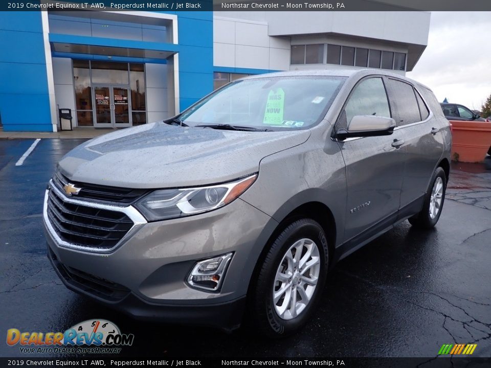 2019 Chevrolet Equinox LT AWD Pepperdust Metallic / Jet Black Photo #2