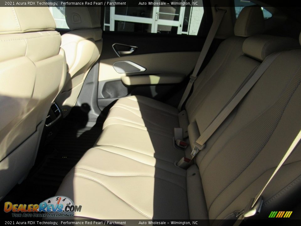 2021 Acura RDX Technology Performance Red Pearl / Parchment Photo #12