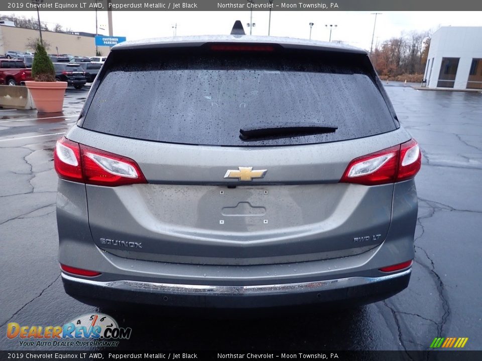 2019 Chevrolet Equinox LT AWD Pepperdust Metallic / Jet Black Photo #6