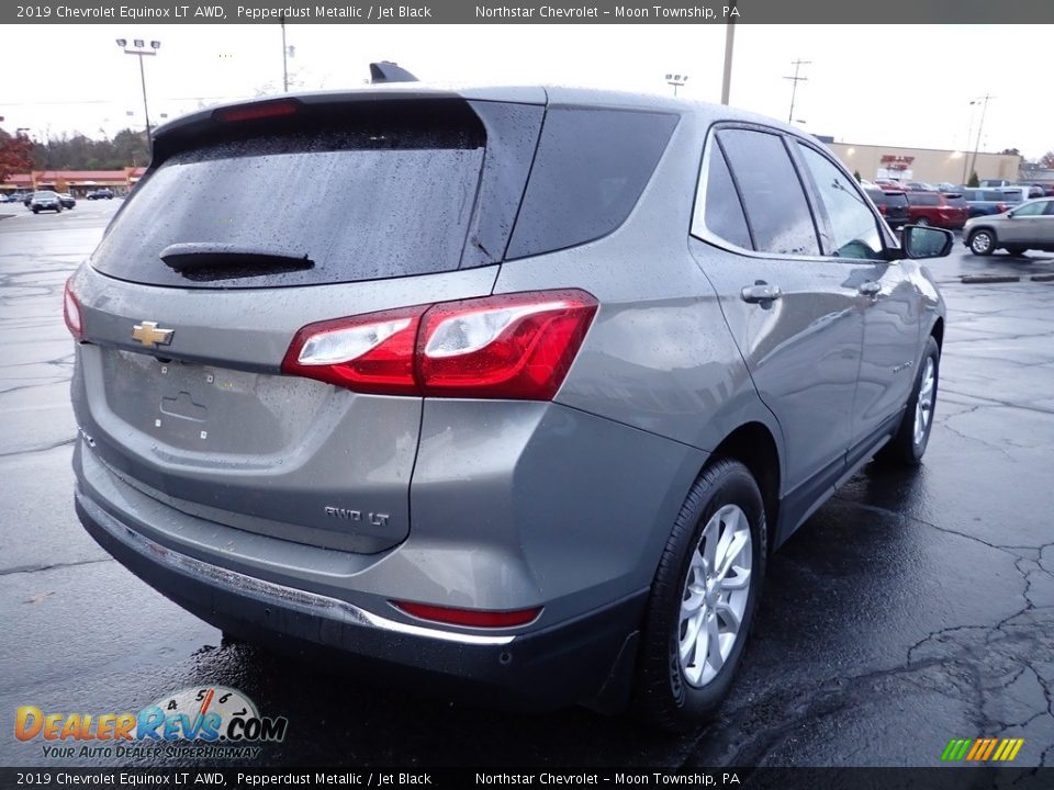 2019 Chevrolet Equinox LT AWD Pepperdust Metallic / Jet Black Photo #8