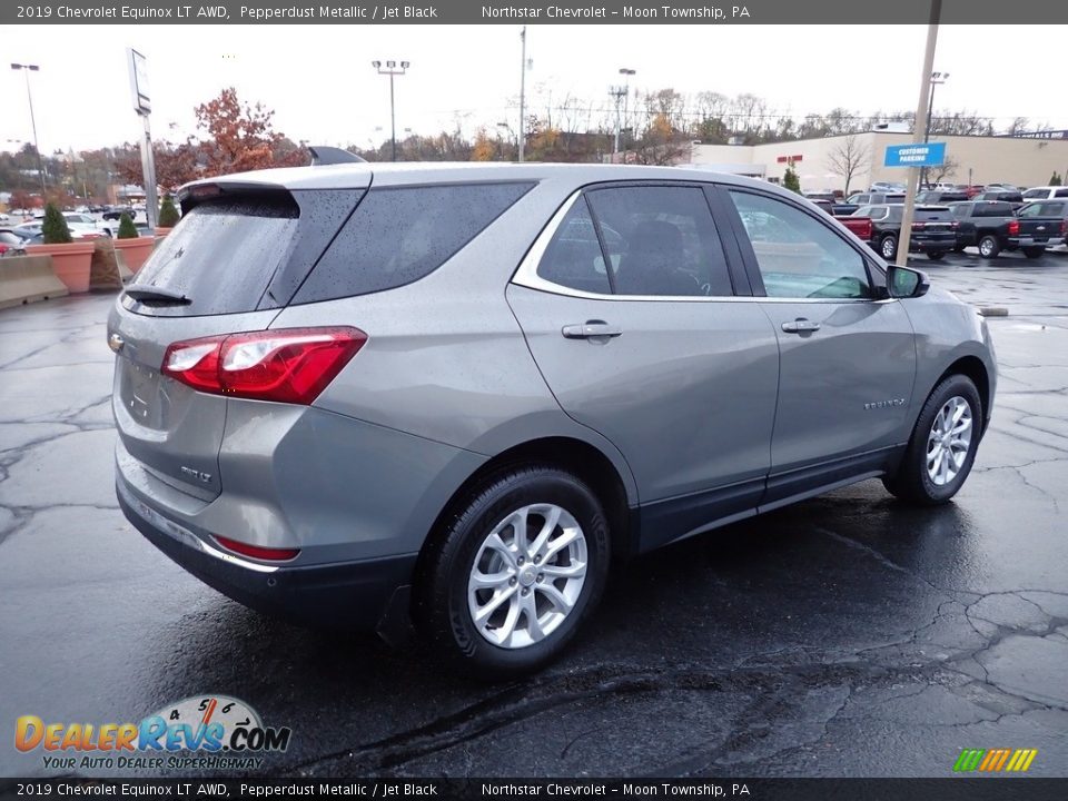 2019 Chevrolet Equinox LT AWD Pepperdust Metallic / Jet Black Photo #9