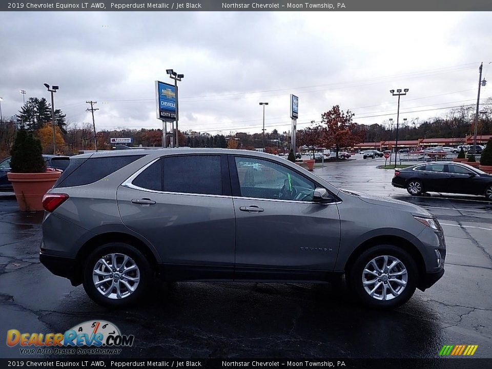 2019 Chevrolet Equinox LT AWD Pepperdust Metallic / Jet Black Photo #10