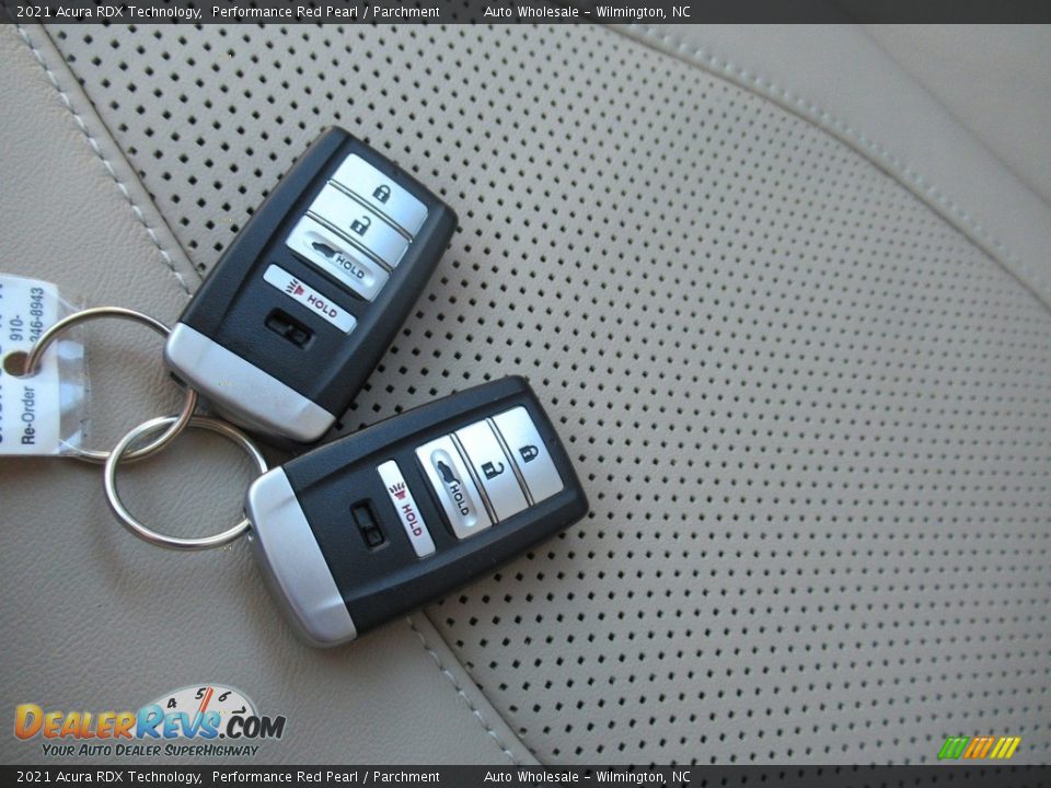 2021 Acura RDX Technology Performance Red Pearl / Parchment Photo #20