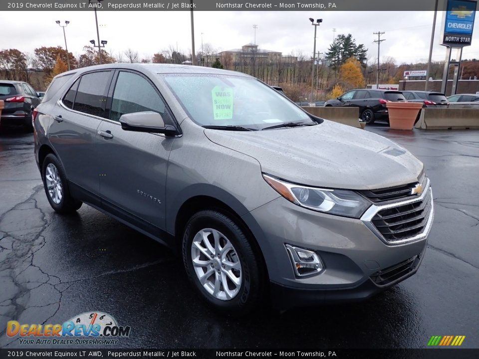 2019 Chevrolet Equinox LT AWD Pepperdust Metallic / Jet Black Photo #11