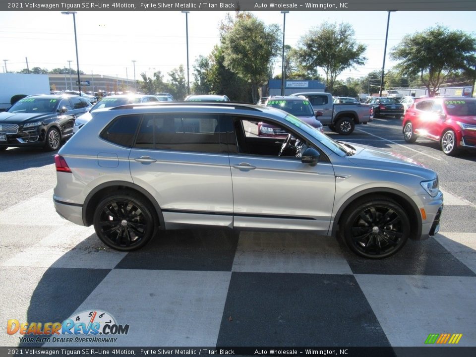 2021 Volkswagen Tiguan SE R-Line 4Motion Pyrite Silver Metallic / Titan Black Photo #3