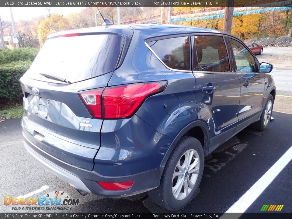 2019 Ford Escape SE 4WD Baltic Sea Green / Chromite Gray/Charcoal Black Photo #2