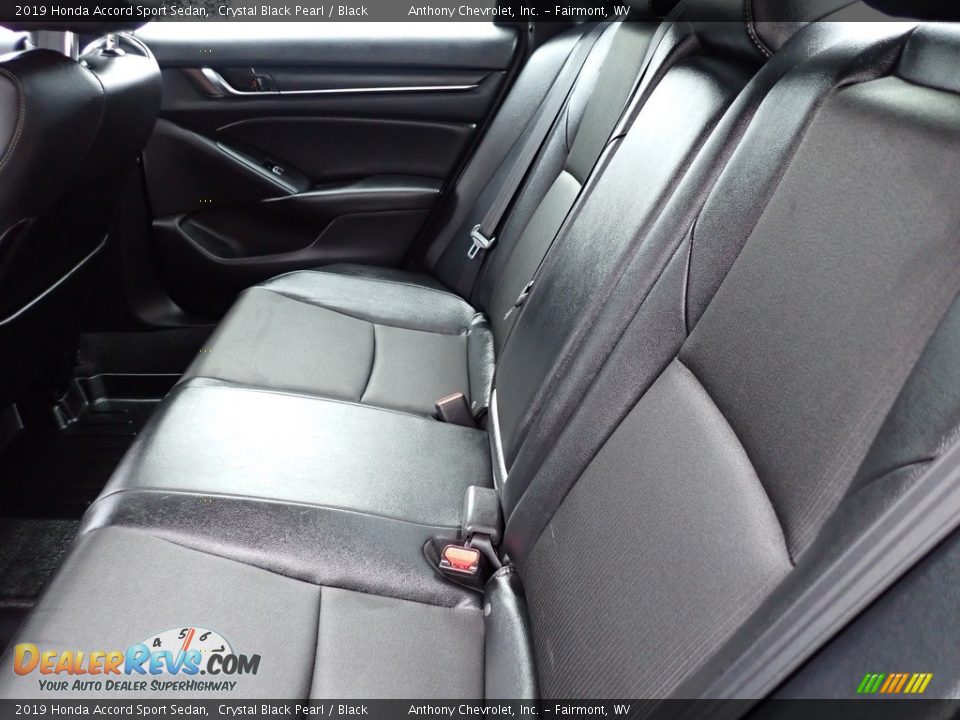 2019 Honda Accord Sport Sedan Crystal Black Pearl / Black Photo #11