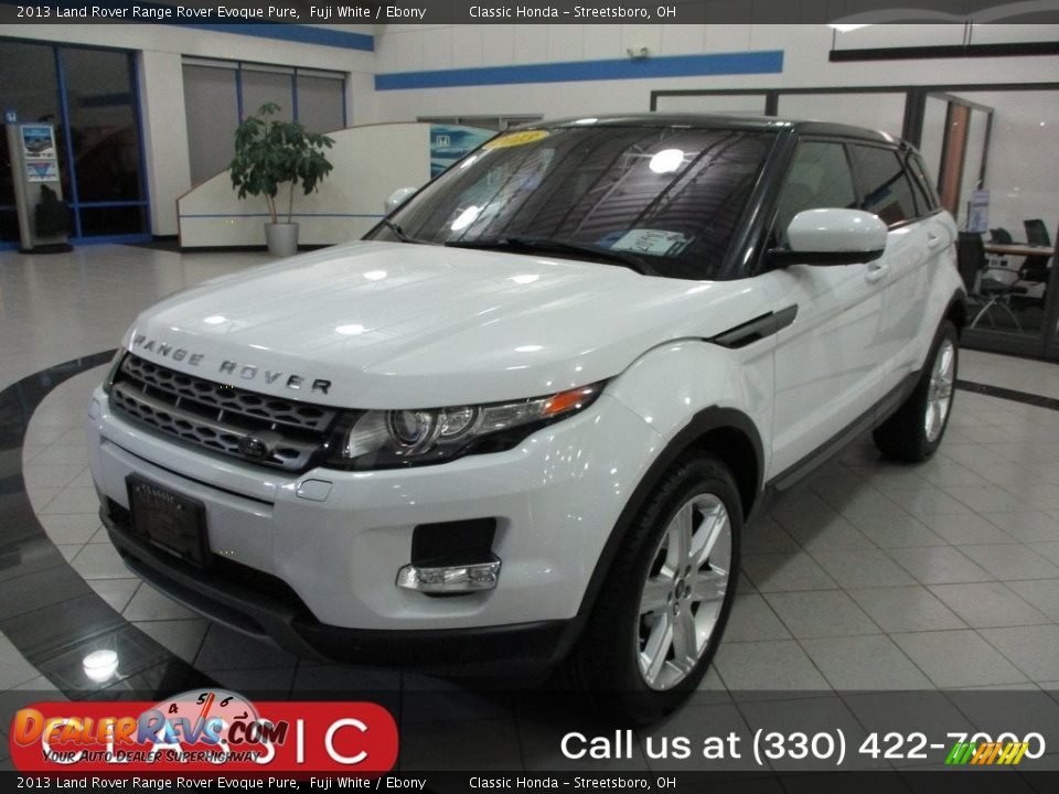 2013 Land Rover Range Rover Evoque Pure Fuji White / Ebony Photo #1