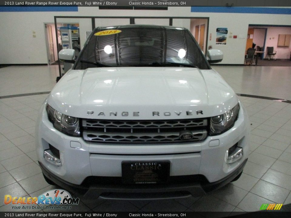 2013 Land Rover Range Rover Evoque Pure Fuji White / Ebony Photo #2