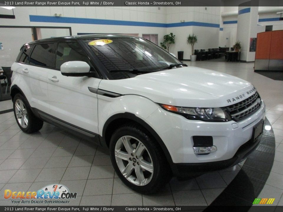 2013 Land Rover Range Rover Evoque Pure Fuji White / Ebony Photo #3