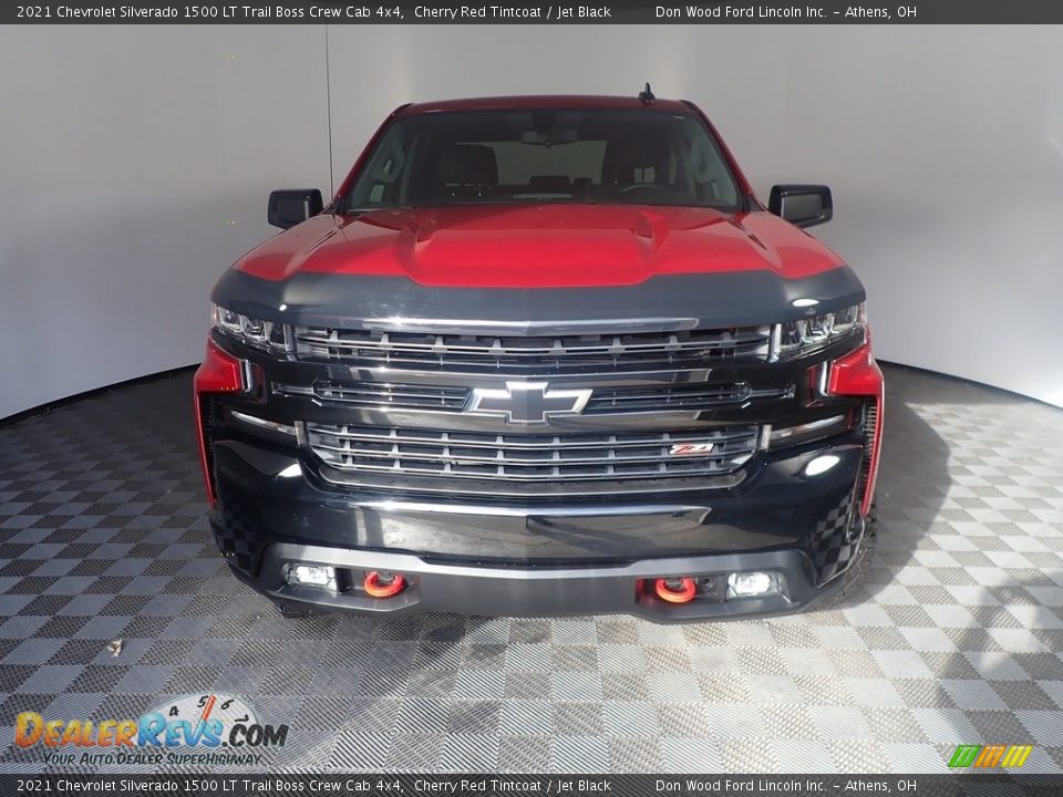 2021 Chevrolet Silverado 1500 LT Trail Boss Crew Cab 4x4 Cherry Red Tintcoat / Jet Black Photo #5