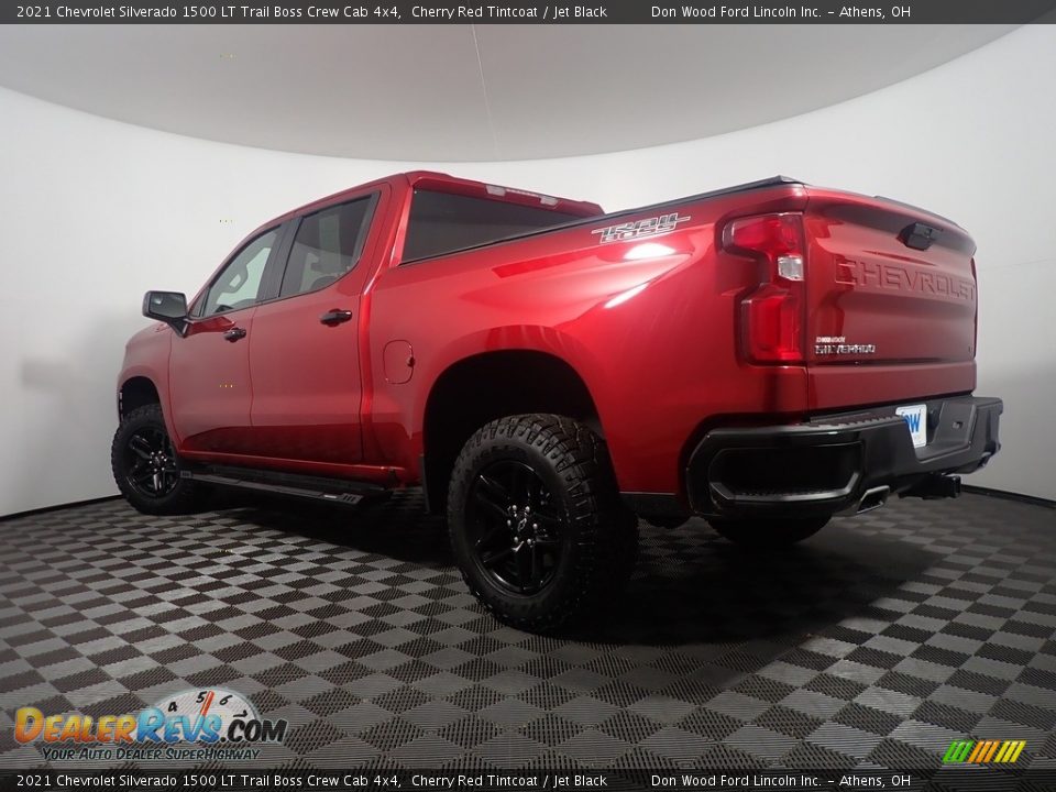 2021 Chevrolet Silverado 1500 LT Trail Boss Crew Cab 4x4 Cherry Red Tintcoat / Jet Black Photo #11