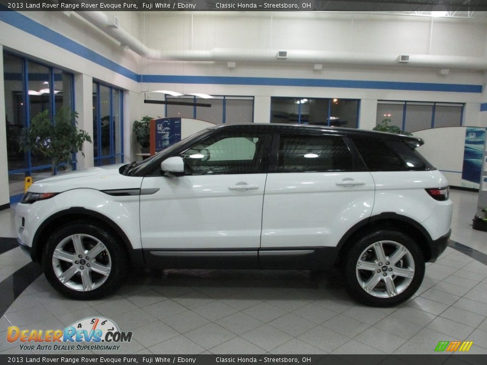 2013 Land Rover Range Rover Evoque Pure Fuji White / Ebony Photo #10