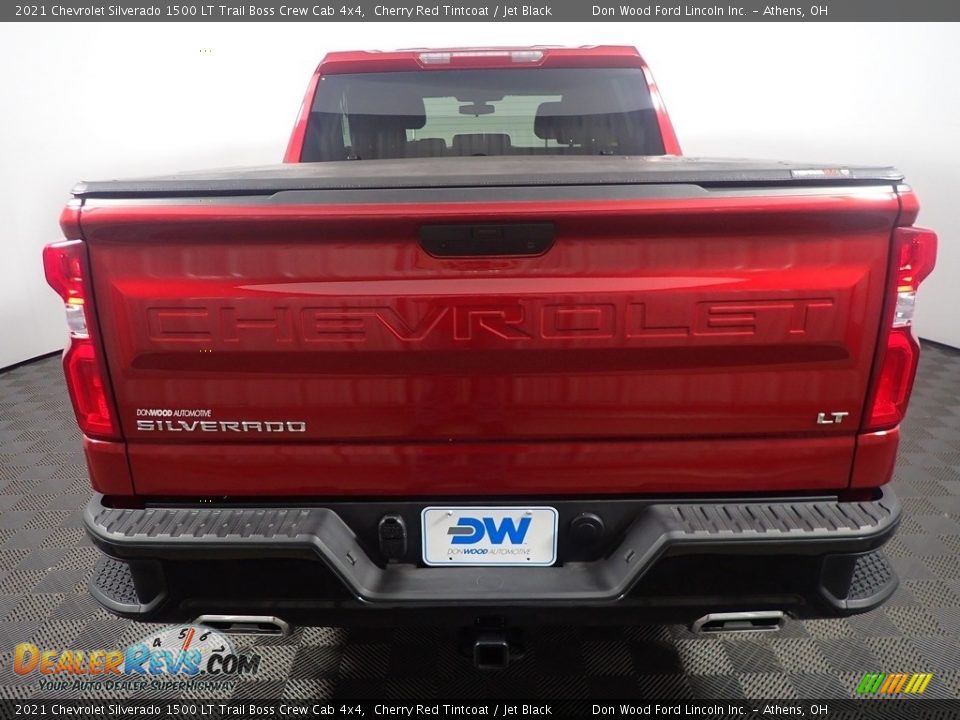 2021 Chevrolet Silverado 1500 LT Trail Boss Crew Cab 4x4 Cherry Red Tintcoat / Jet Black Photo #13