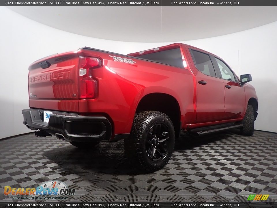 2021 Chevrolet Silverado 1500 LT Trail Boss Crew Cab 4x4 Cherry Red Tintcoat / Jet Black Photo #15