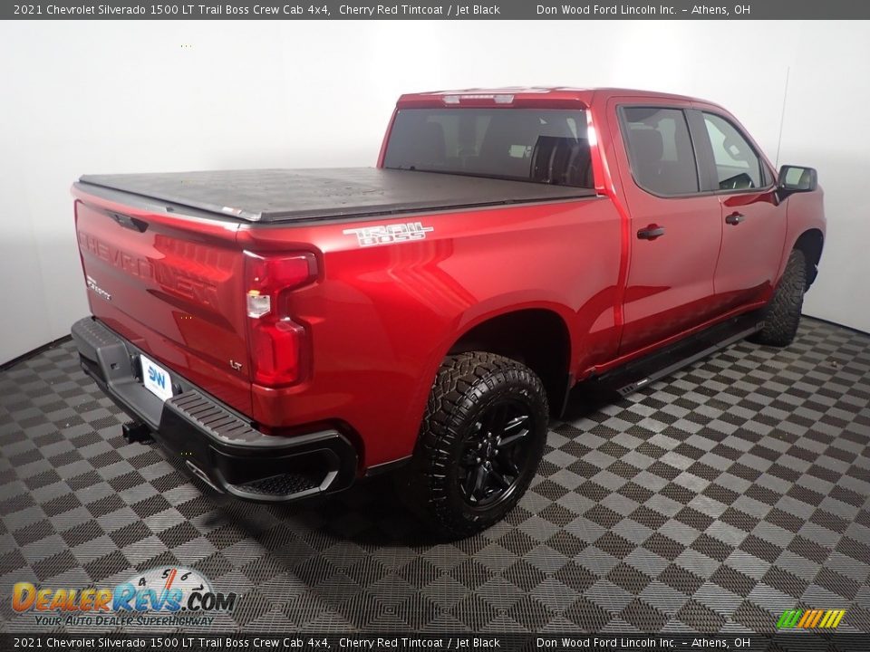 2021 Chevrolet Silverado 1500 LT Trail Boss Crew Cab 4x4 Cherry Red Tintcoat / Jet Black Photo #16