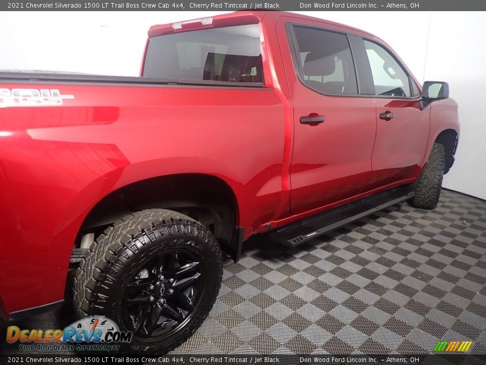 2021 Chevrolet Silverado 1500 LT Trail Boss Crew Cab 4x4 Cherry Red Tintcoat / Jet Black Photo #18