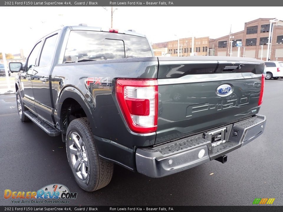 2021 Ford F150 Lariat SuperCrew 4x4 Guard / Black Photo #3