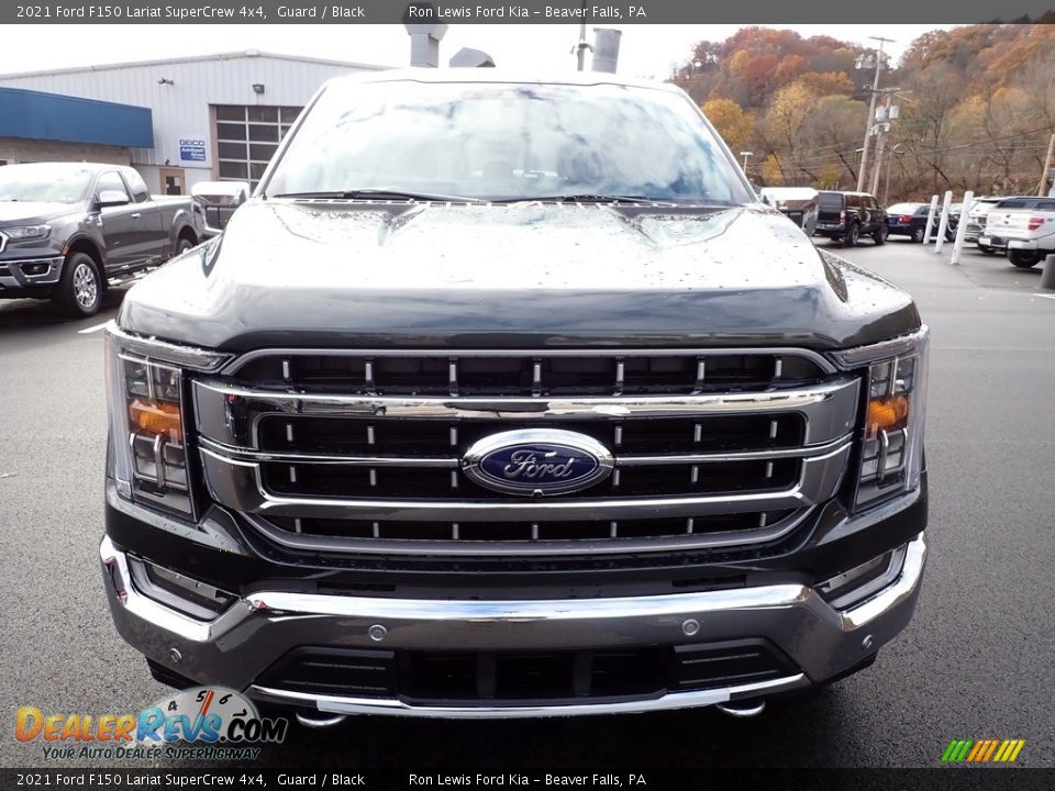 2021 Ford F150 Lariat SuperCrew 4x4 Guard / Black Photo #6