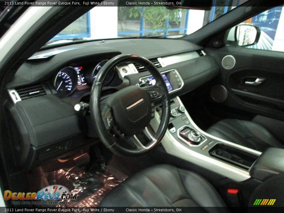 2013 Land Rover Range Rover Evoque Pure Fuji White / Ebony Photo #26