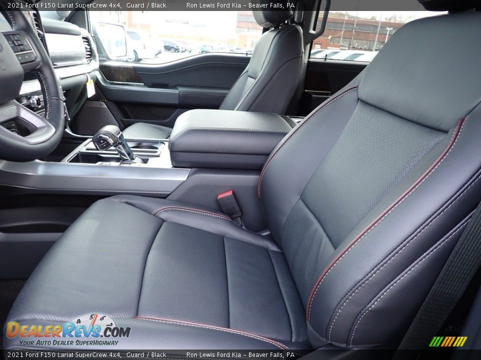 2021 Ford F150 Lariat SuperCrew 4x4 Guard / Black Photo #9
