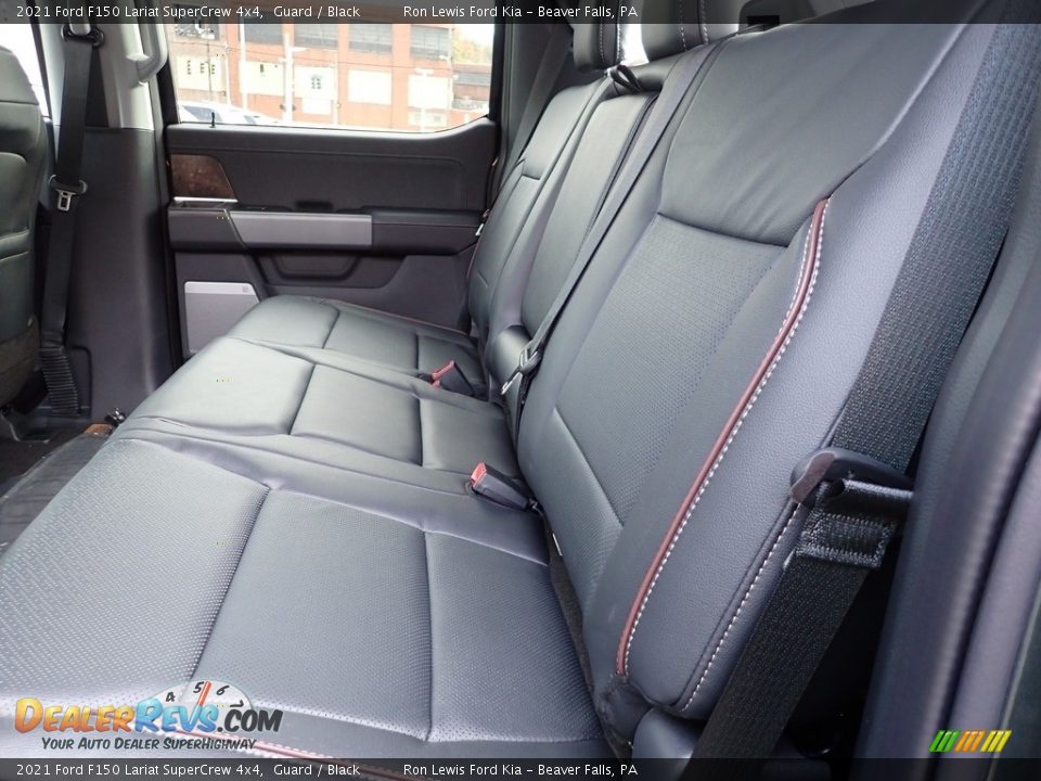 2021 Ford F150 Lariat SuperCrew 4x4 Guard / Black Photo #10