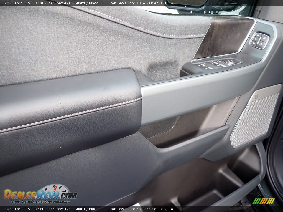 2021 Ford F150 Lariat SuperCrew 4x4 Guard / Black Photo #12