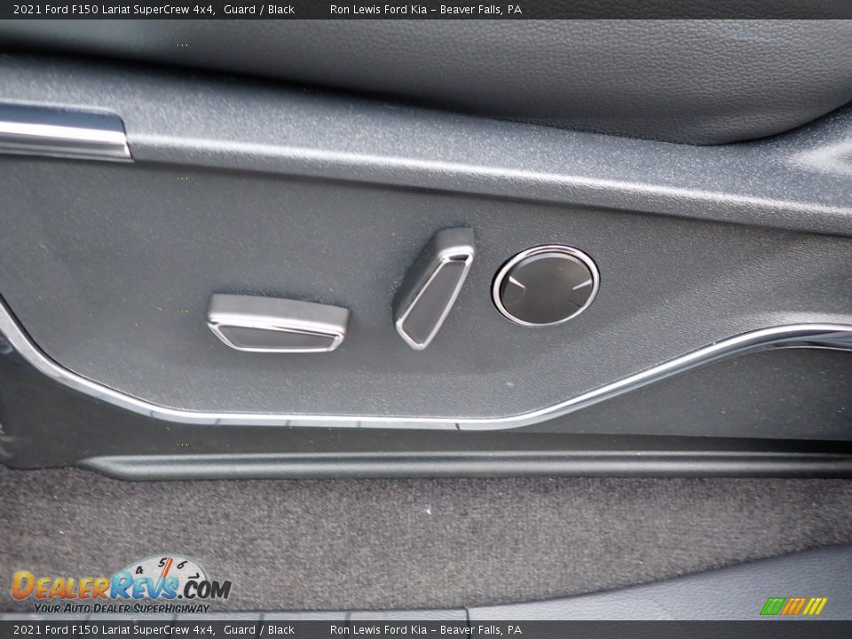 2021 Ford F150 Lariat SuperCrew 4x4 Guard / Black Photo #13