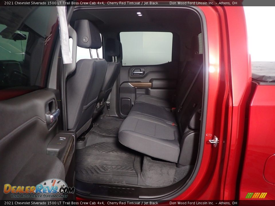 2021 Chevrolet Silverado 1500 LT Trail Boss Crew Cab 4x4 Cherry Red Tintcoat / Jet Black Photo #35