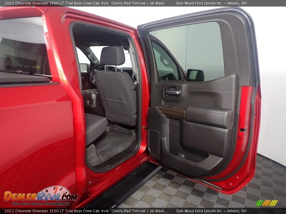 2021 Chevrolet Silverado 1500 LT Trail Boss Crew Cab 4x4 Cherry Red Tintcoat / Jet Black Photo #36