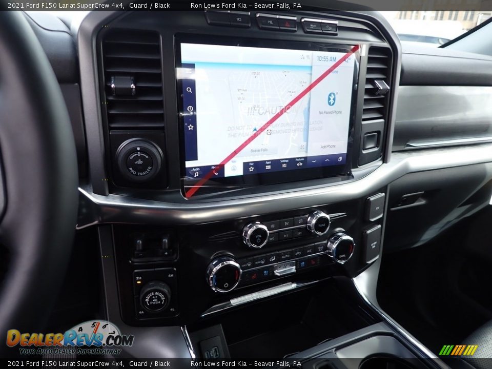 2021 Ford F150 Lariat SuperCrew 4x4 Guard / Black Photo #17