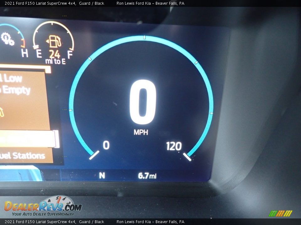 2021 Ford F150 Lariat SuperCrew 4x4 Guard / Black Photo #19