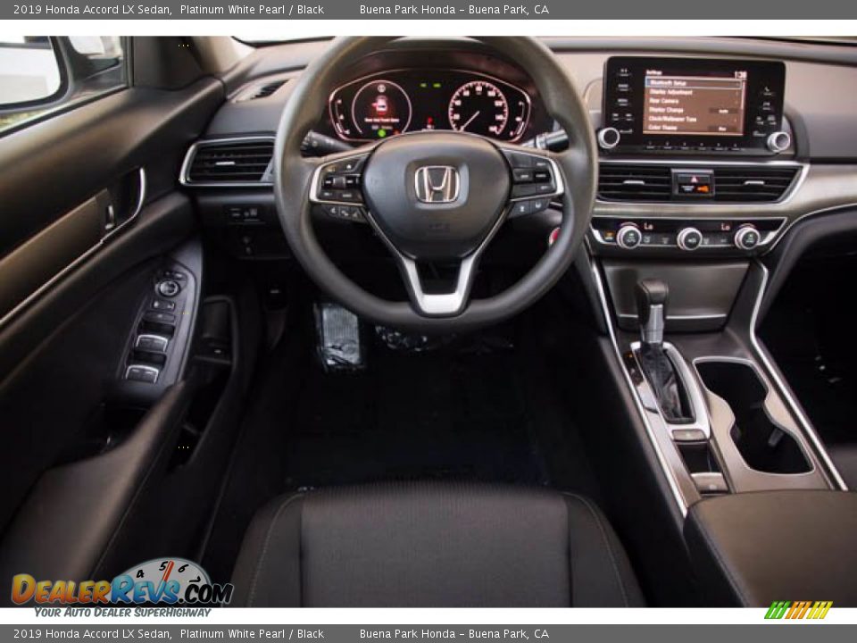 2019 Honda Accord LX Sedan Platinum White Pearl / Black Photo #5