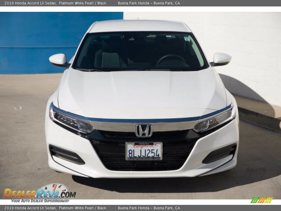 2019 Honda Accord LX Sedan Platinum White Pearl / Black Photo #7