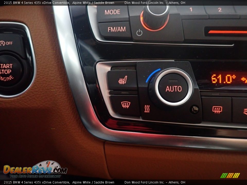 Controls of 2015 BMW 4 Series 435i xDrive Convertible Photo #2