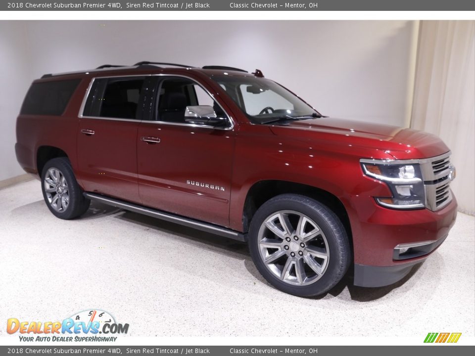 2018 Chevrolet Suburban Premier 4WD Siren Red Tintcoat / Jet Black Photo #1