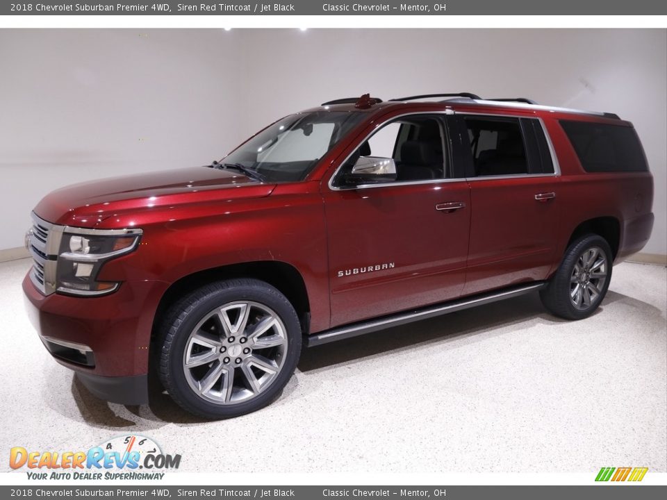 2018 Chevrolet Suburban Premier 4WD Siren Red Tintcoat / Jet Black Photo #3