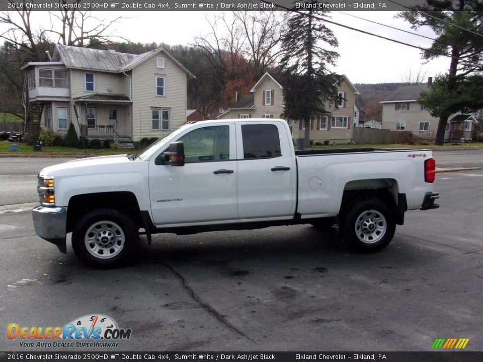 Summit White 2016 Chevrolet Silverado 2500HD WT Double Cab 4x4 Photo #6