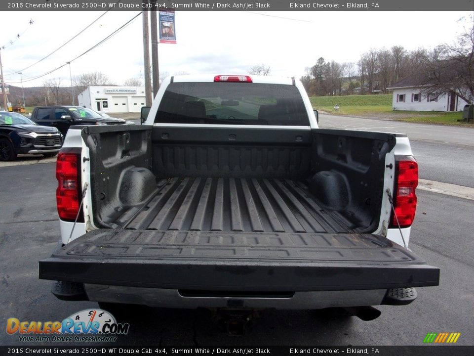 2016 Chevrolet Silverado 2500HD WT Double Cab 4x4 Summit White / Dark Ash/Jet Black Photo #9