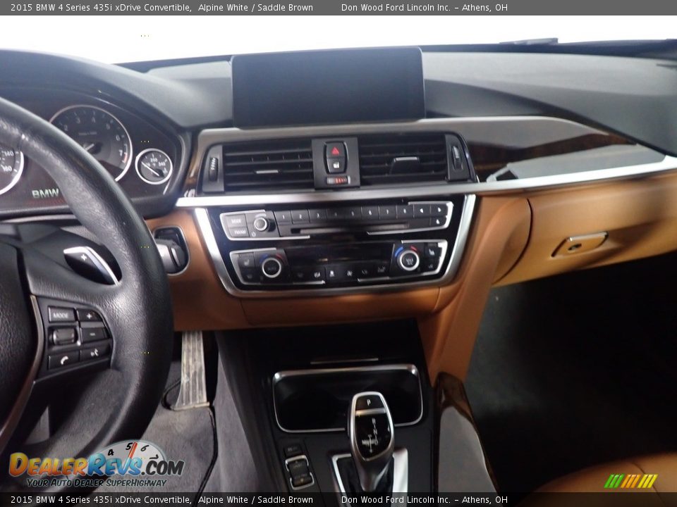 Dashboard of 2015 BMW 4 Series 435i xDrive Convertible Photo #25